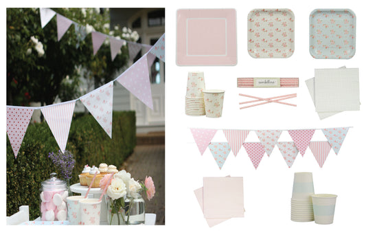 Sweet Floral Picnic Party Set